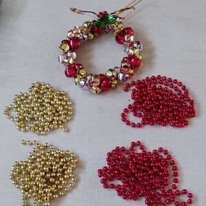 3/$20 Festive Multicolor Jingle Bell Door Decoration